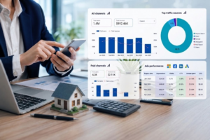 Real Estate Lead Costs in 2026 pricing analysis dashboard for agents