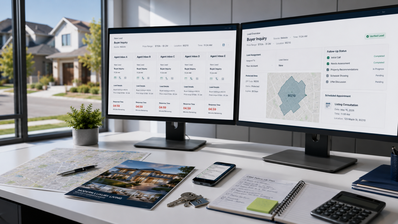Shared vs exclusive real estate leads comparison for agents